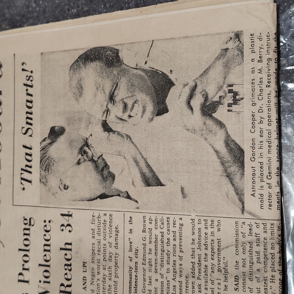 Vintage Newspaper August 17 1965 Indianapolis Star Original Great Birthday Gift - Picture 8 of 12